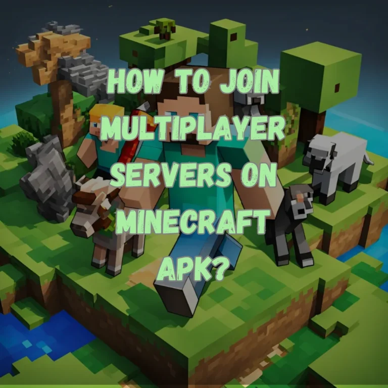 How To Join Multiplayer Servers On Minecraft APK